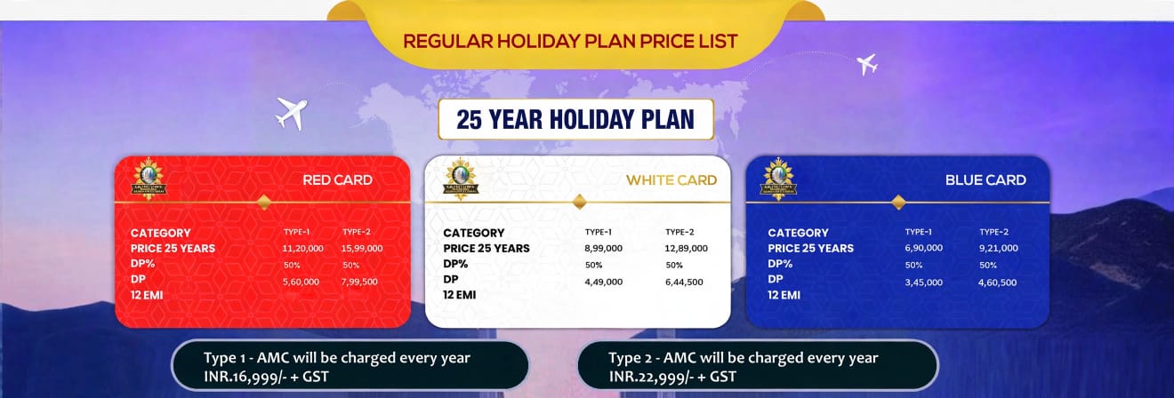 Best Holiday club Membership India
